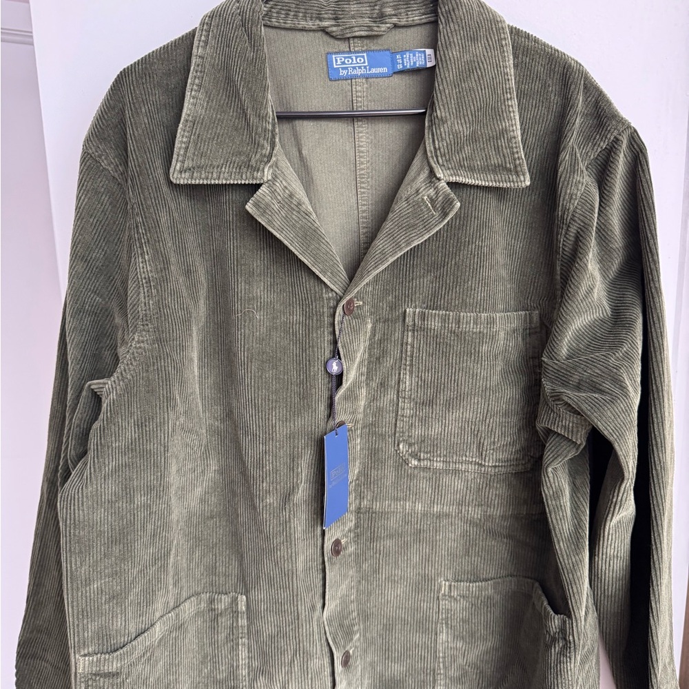 Polo by Ralph Lauren Men's Olive Corduroy Jacket